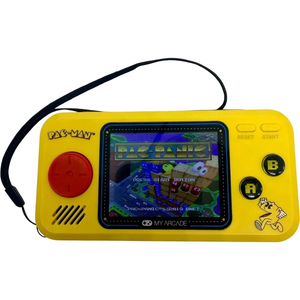 My Arcade Pac-Man Pocket Player Handheld Game Console 3 Games Tested Working